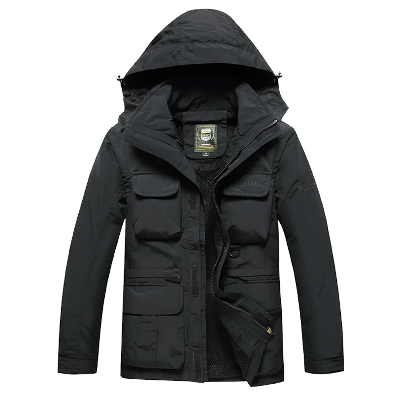 Men's Clothing for Men Parkas Jackets Motorcycle Jacket Winter Coat Male Man Varsity Spring New Coats & Anorak Overcoat Fashion