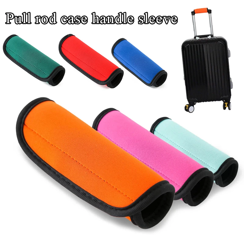 Comfortable Neoprene Luggage Handle Wrap Grip Travel Bag Suitcase Trolley Case Handle Cover Soft Stroller Grip Protective Covers