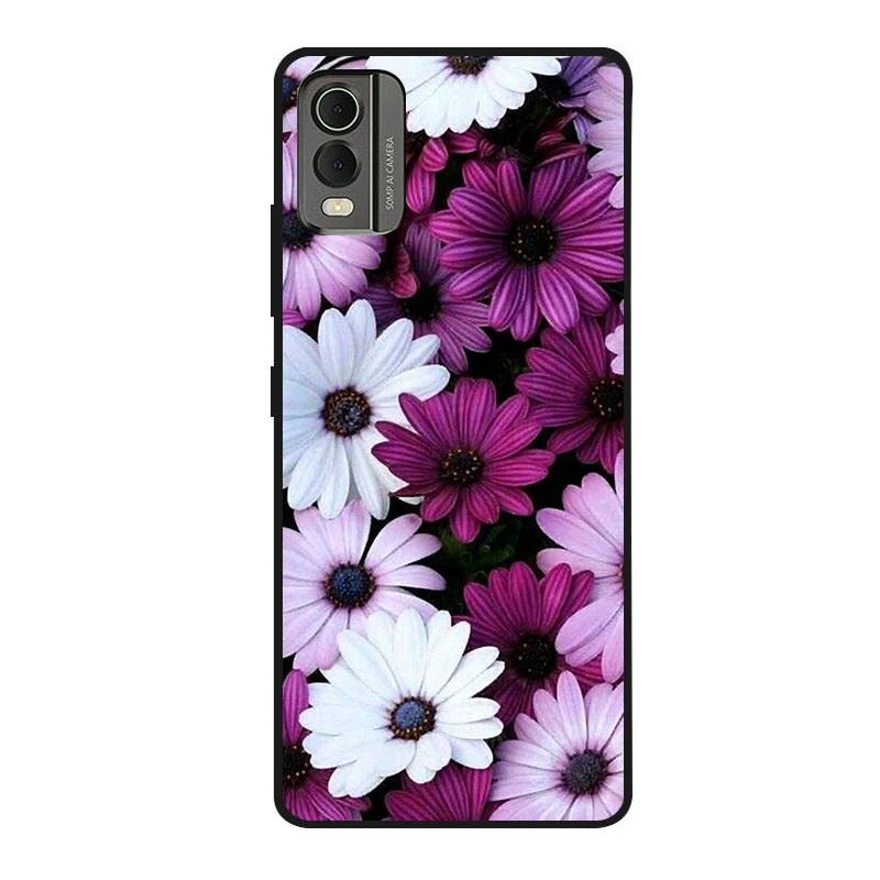 Cute Cartoon Shockproof Soft Silicone Back Cover, Painted TPU Case