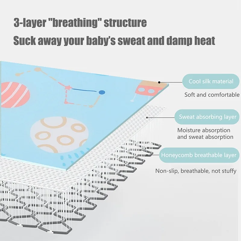 baby stroller accessories bassinet 33x74CM Summer Baby Stroller Cooling Pad 3D Air Mesh Breathable Stroller Mat Universal Seat Mattress Baby Car Seat Cover Cushion hot mom baby stroller accessories