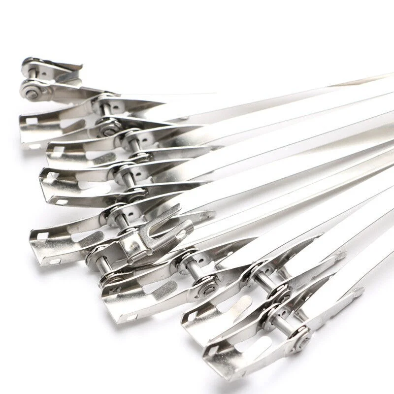 Cover Self-locking Strong 304 Stainless Steel Strap Buckle Ratchet