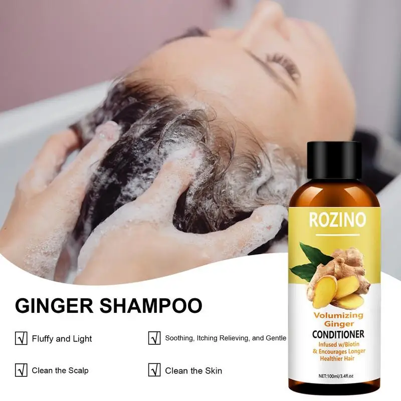 

Anti Thinning Shampoo Ginger Oil-Control and Volumizing Shampoo for Hair Loss Oil-Control Shampoo for Gentle Clean Shampoo