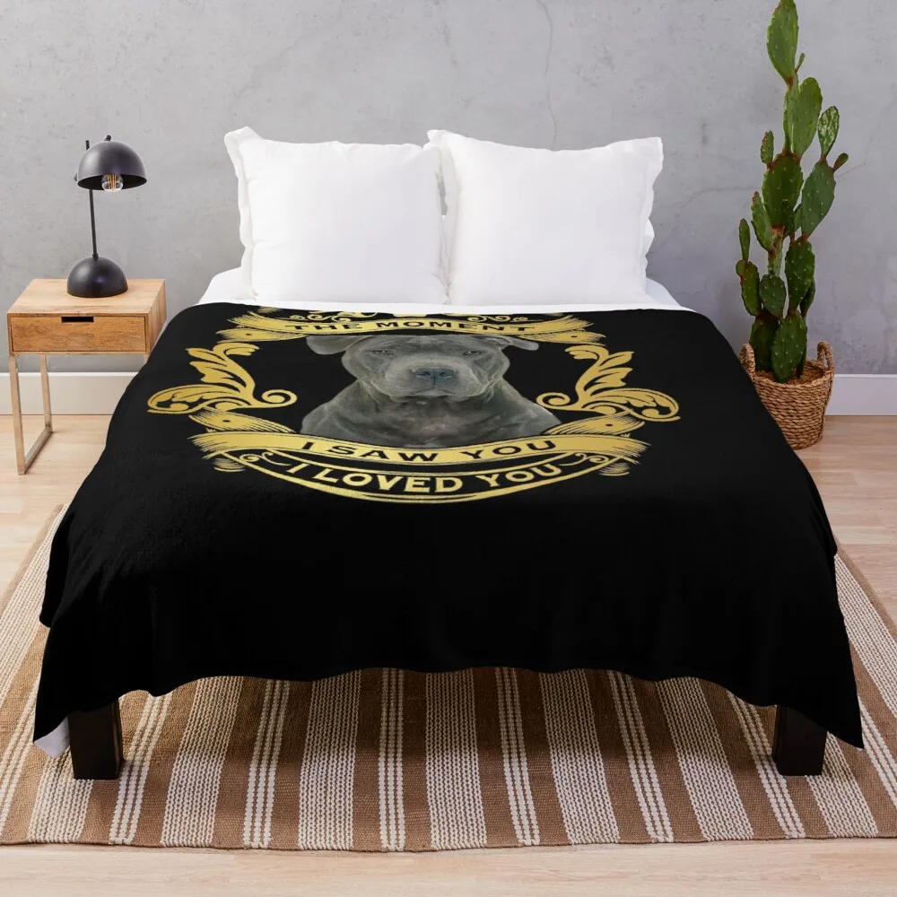 

Staffordshire Bull Terrier Throw Blanket Blanket For Sofa Custom Blankets