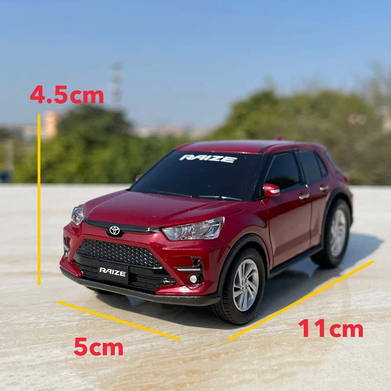 RAIZE 1/30 Scale Toyota SUV Plastic Car Model Toy Adult Fans Collectible Souvenir Gifts Collections 5