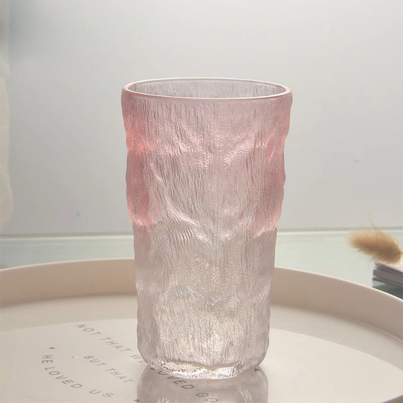 Bottled Water Frosted Whiskey Glass Cup Wine Glasses Drinks Cup Luxury Cups Bar Kitchen Glasses Camping Creative Drinkware