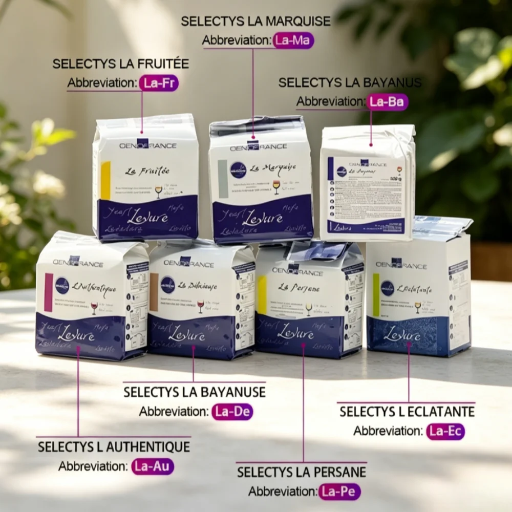 5g Wine Brewing Yeast Pack 1