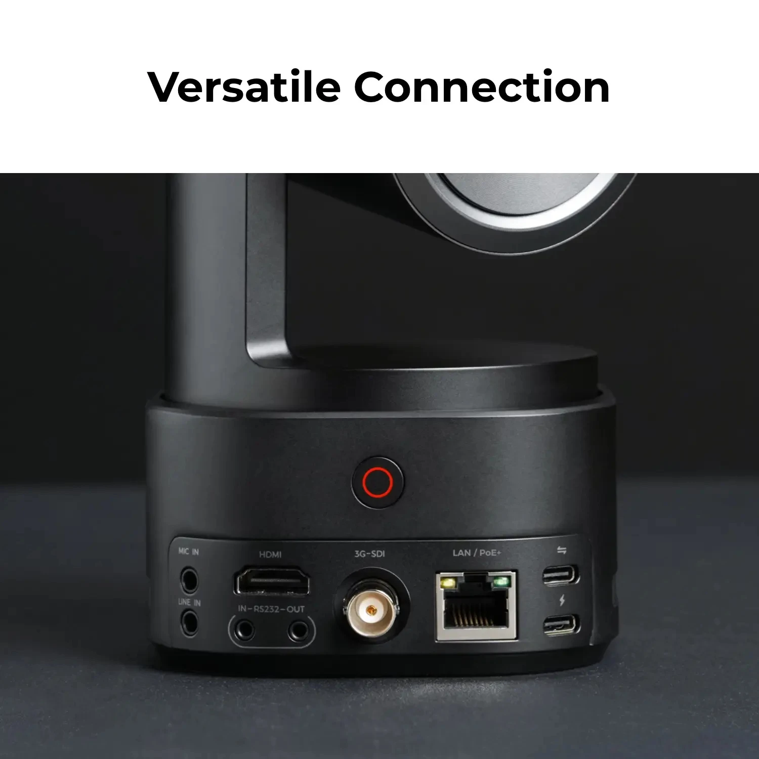 OBSBOT Tail 2 AI-Powered PTZR 4K Live Production Camera AI Tracking 2.0 Hands-Free 90&deg; Rotation 4K@60fps & 1080P@120fps