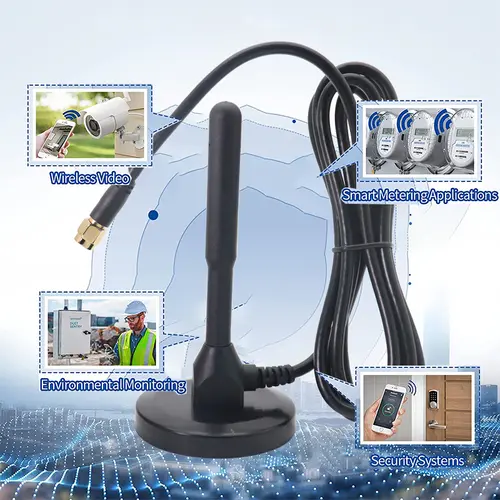 5G 4G LTE 3G GSM High Gain 12dbi Omni WiFi 600~6000Mhz Waterproof Router Antenna For Signal Boost SMA TS9 N TNC BNC Male - Image 6