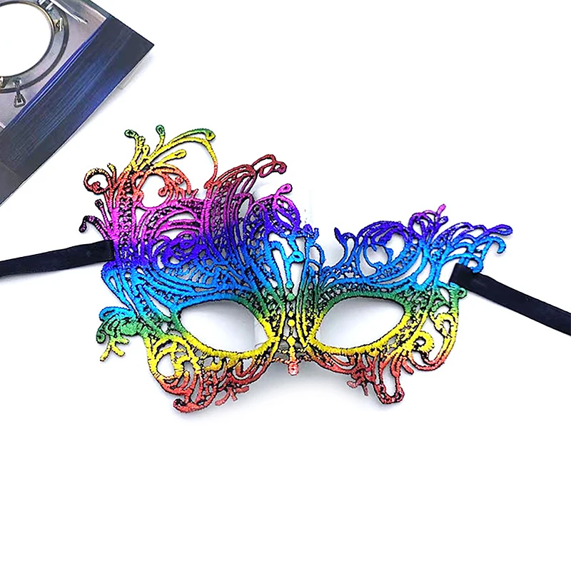 Halloween Half Face Mask Luxury Masquerade Women Dress Christmas Party Cosplay Decoration Eye Mask Nightclub Lace eye mask face mask halloween mask party masks masquerade mask 3d printed mask 3d face masks superhero mask lace masquerade mask
