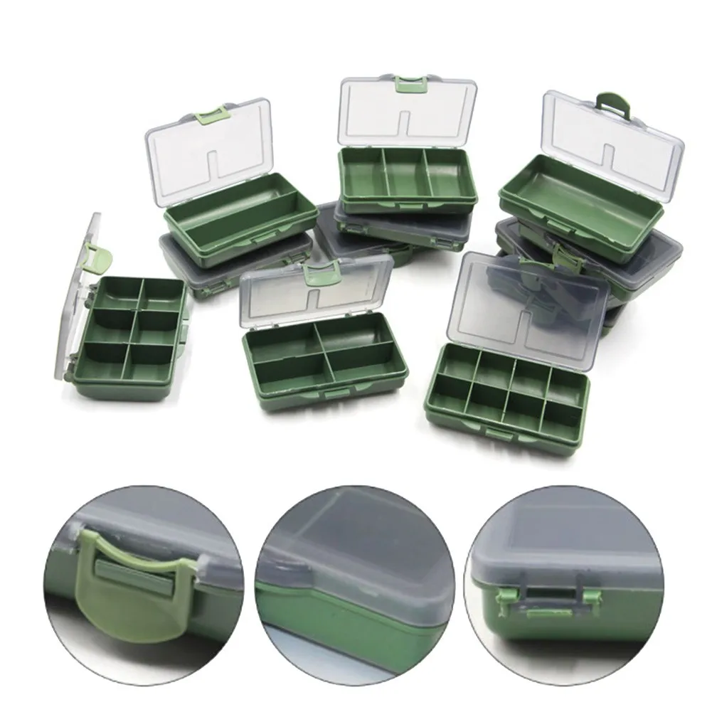 Köder Angeln Box Pp Tackle 1-8 105*65*24mm Box Boxen Karpfen Fächer Angeln Lagerung system Langlebig Heißer Verkauf – Detail 1
