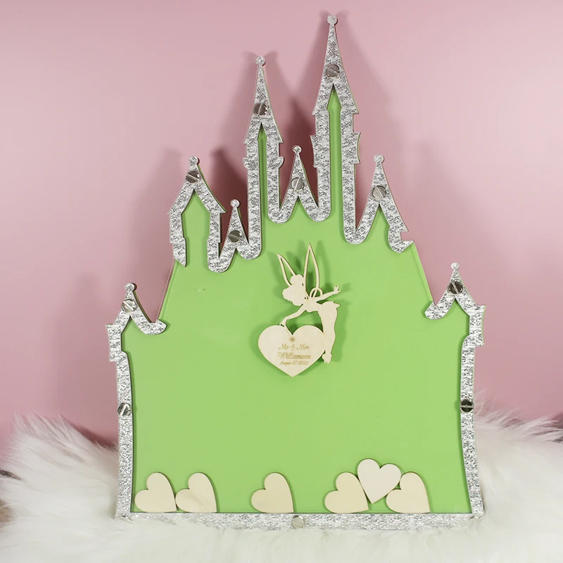 Wedding Castle Guestbook Alternative Fairy Guestbook Unique Wedding Sign Guest Book Gift