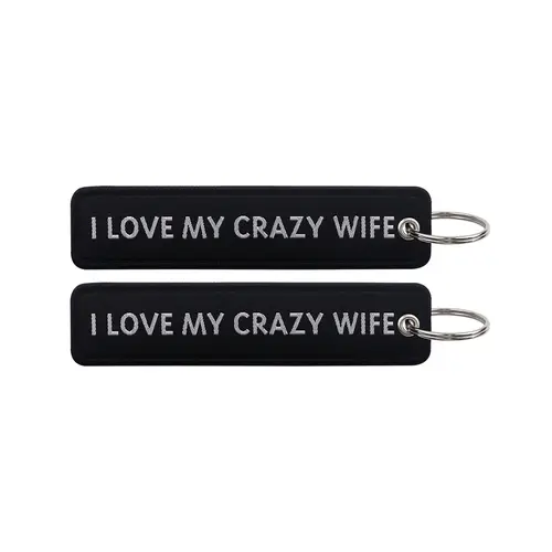 1pcs Computer Pop-up Window Quotes Embroidered Keys Tag Keychains For Motorcycles Backpack Fashion Key Ring Accessories Gifts - Image 65