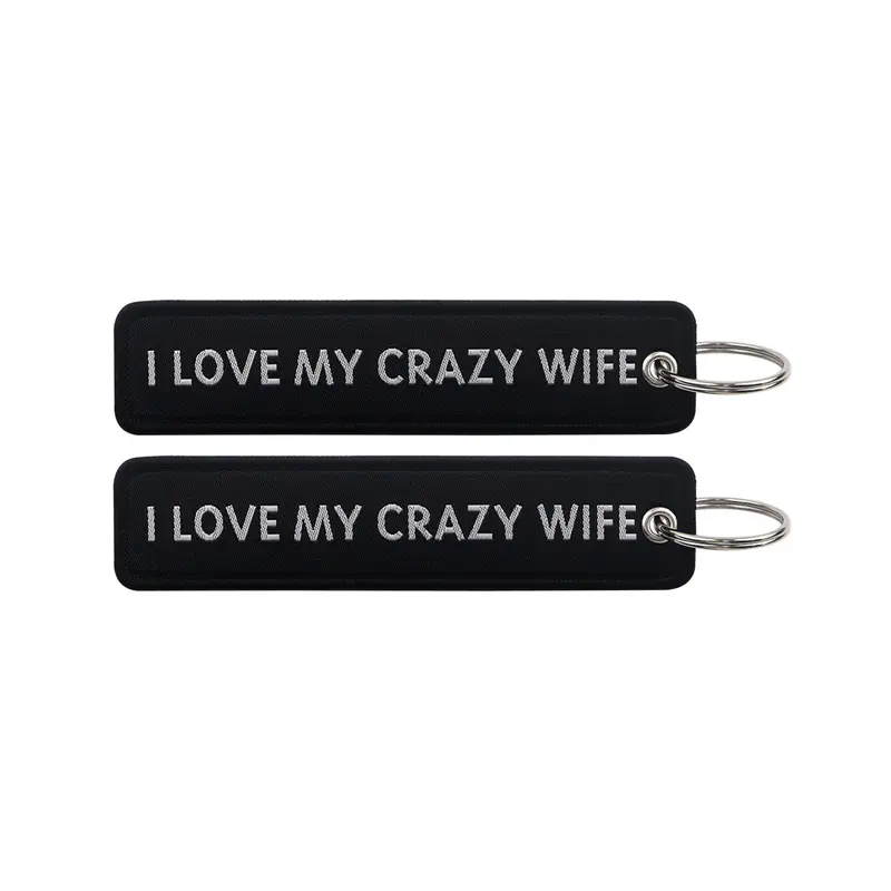 1pcs Computer Pop-up Window Quotes Embroidered Keys Tag Keychains For Motorcycles Backpack Fashion Key Ring Accessories Gifts - Image 65