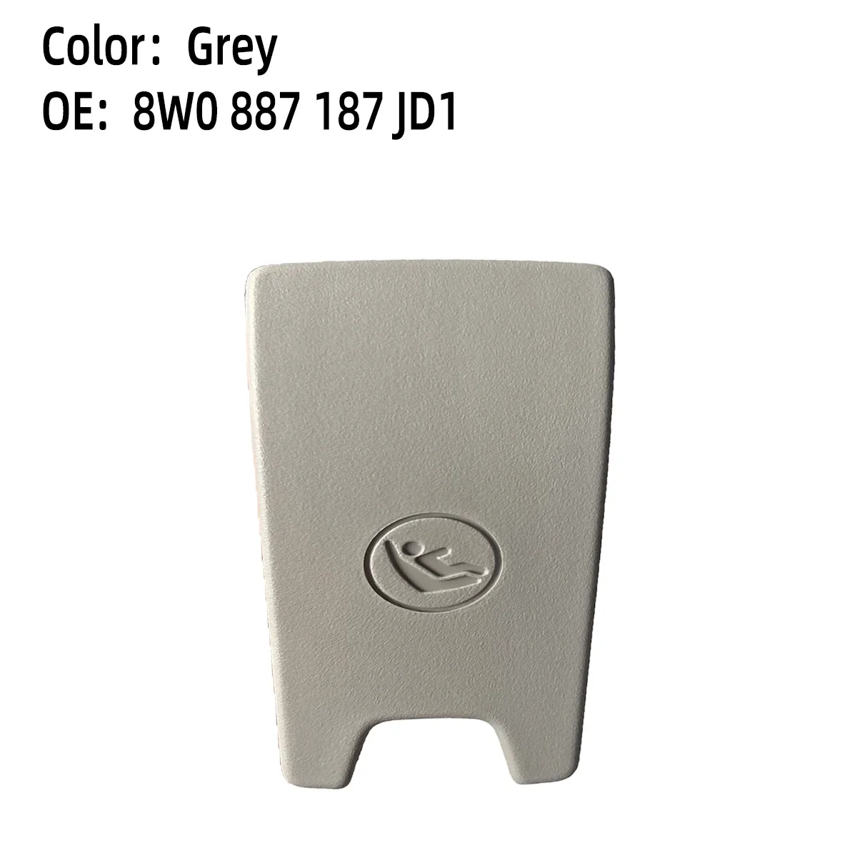 Guide ISOFIX Arrière AUDI A4 / A5 - 2 Pièces Noires - Réf. 8T0887233B 4PK - Neuf D'origine