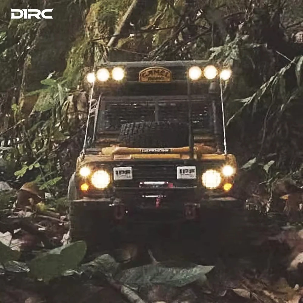D1RC D90 Defender Camel Trophy 1/10 Rc Metal Crawler Electric Remote Control Model Car Rock Crawler Adult Children's Toys 4