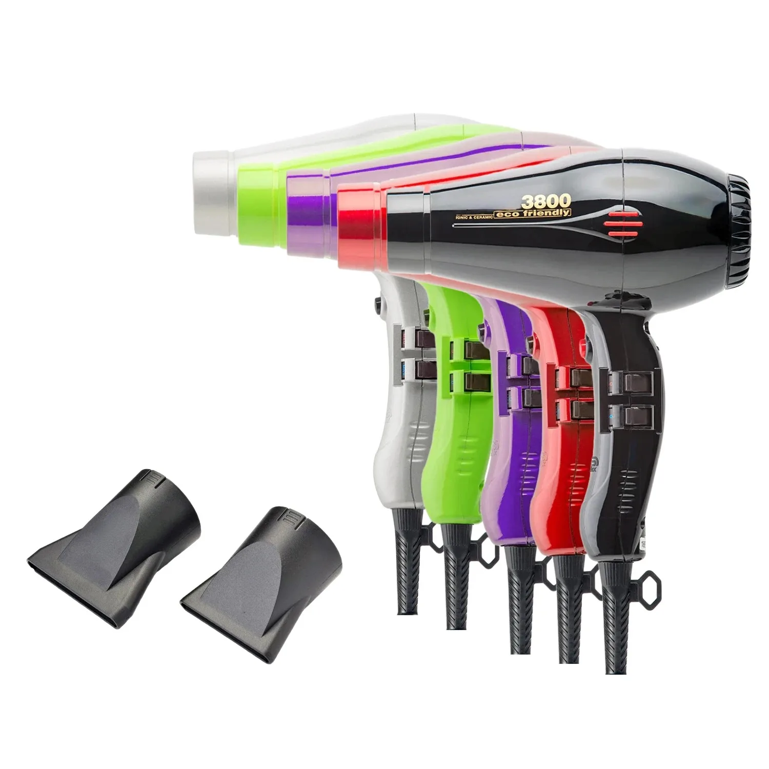 Professional Hair Dryer 1600W Personal Care Home Appliance Negative Ion Ceramic Hot and Cold Wind Blow Dryer Powerful Wind 4