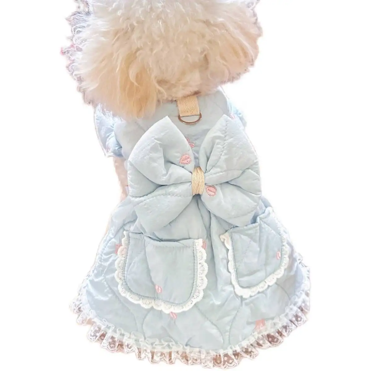 Star Embroidered Dog Dress 5