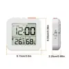 Waterproof Digital Bathroom Clock Shower Timer With Alarm Clocks For Cooking Shower Makeup Timer Function New Backlight Clocks 6