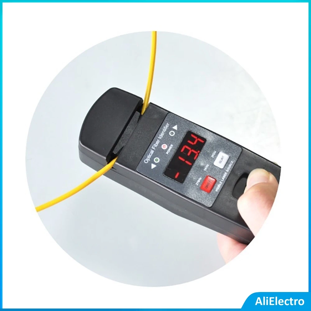 

Волоконно-оптический идентификатор Joinwit JW3306D со встроенным визуальным определителем неисправности 10 мВт, 800-нм, пластиковый, черный