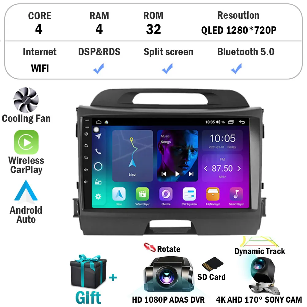 4G-32G CAM DVR