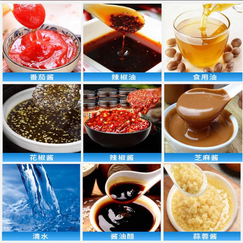 Paste Liquid Packaging Machine For Honey Tomato Sauce Peanut Butter Seafood Sauce Quantitative Packaging Machine