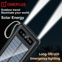500000mah Solar Power Bank Large Capacity Fast Charging Dual USB Mobile Power with 4 Cables External Battery for iPhone Huawei﻿ - Image 4