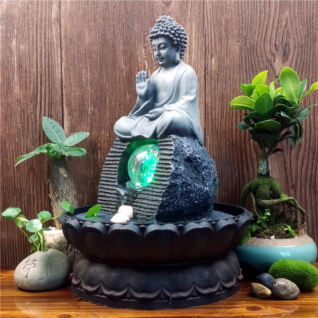 Illuminez votre jardin avec la magnifique statue de jardin Bouddha