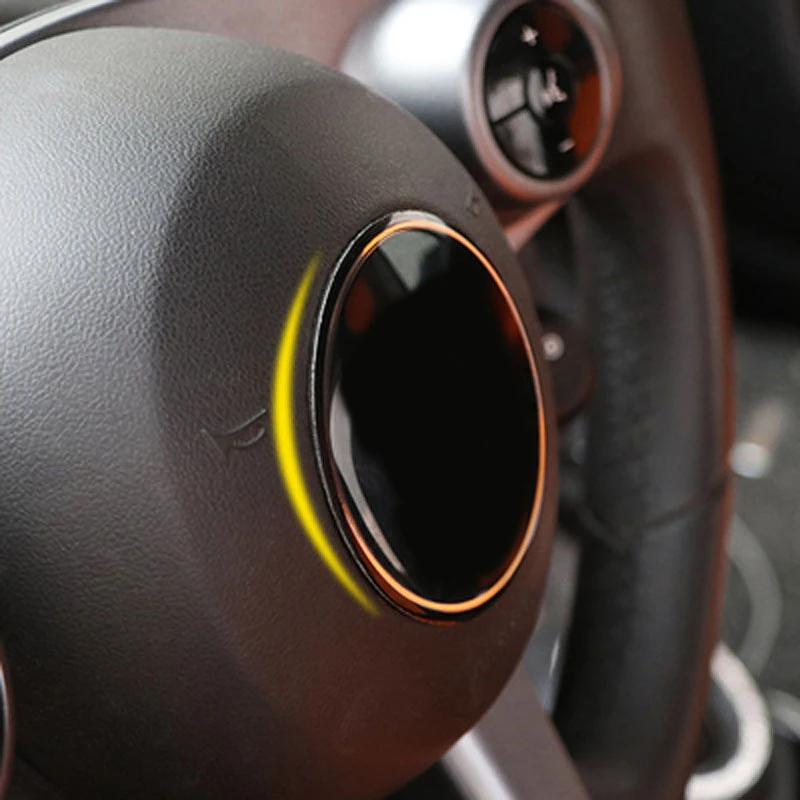 자동차 핸들 장식 스티커, 메르세데스 스마트 450 451 453 Fortwo Forfour, BRABUS 자동차 액세서리, 인테리어 스타일링