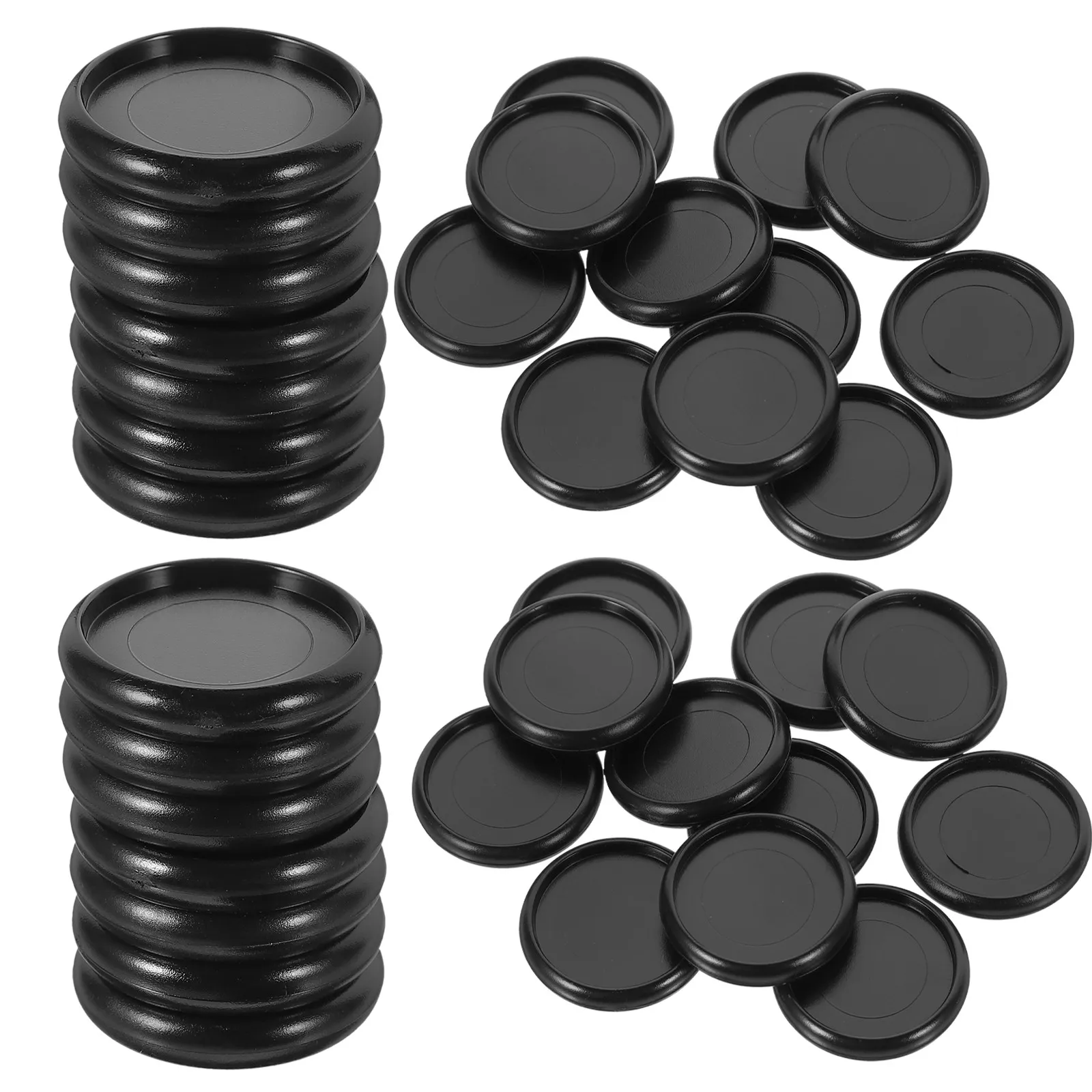44Pcs 미니 바인더 버클 책 바인더 링을위한 고품질 ABS 바인딩 디스크 DIY 메모장 플래너 홈 오피스 학교