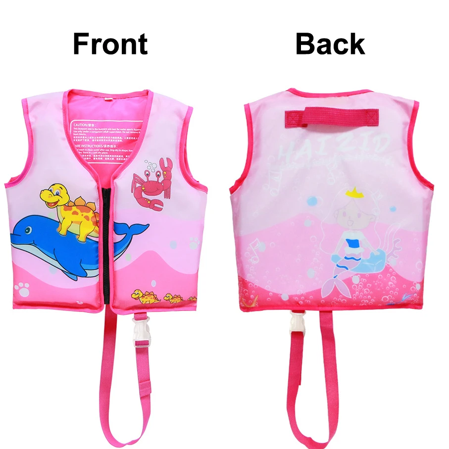 Non Inflatable Kids Swim Vest Baby Floating Vest Used to Assist in Swimming Practice Boy Girl Buoyancy Swimming Pool Accessories baby float