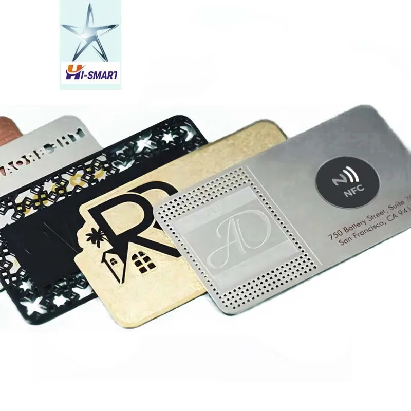 

Customized NFC Smart Cards Metal NFC Business Cards Ntg213/215/216