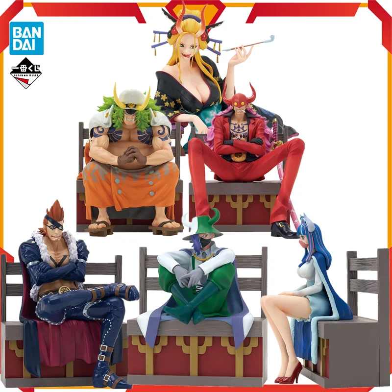 

BANDAI Ichiban KUJI One Piece Ulti Page One X · Дрейк Сасаки кто-кто черная Мария ПВХ фигурки героев аниме коллекционная игрушка