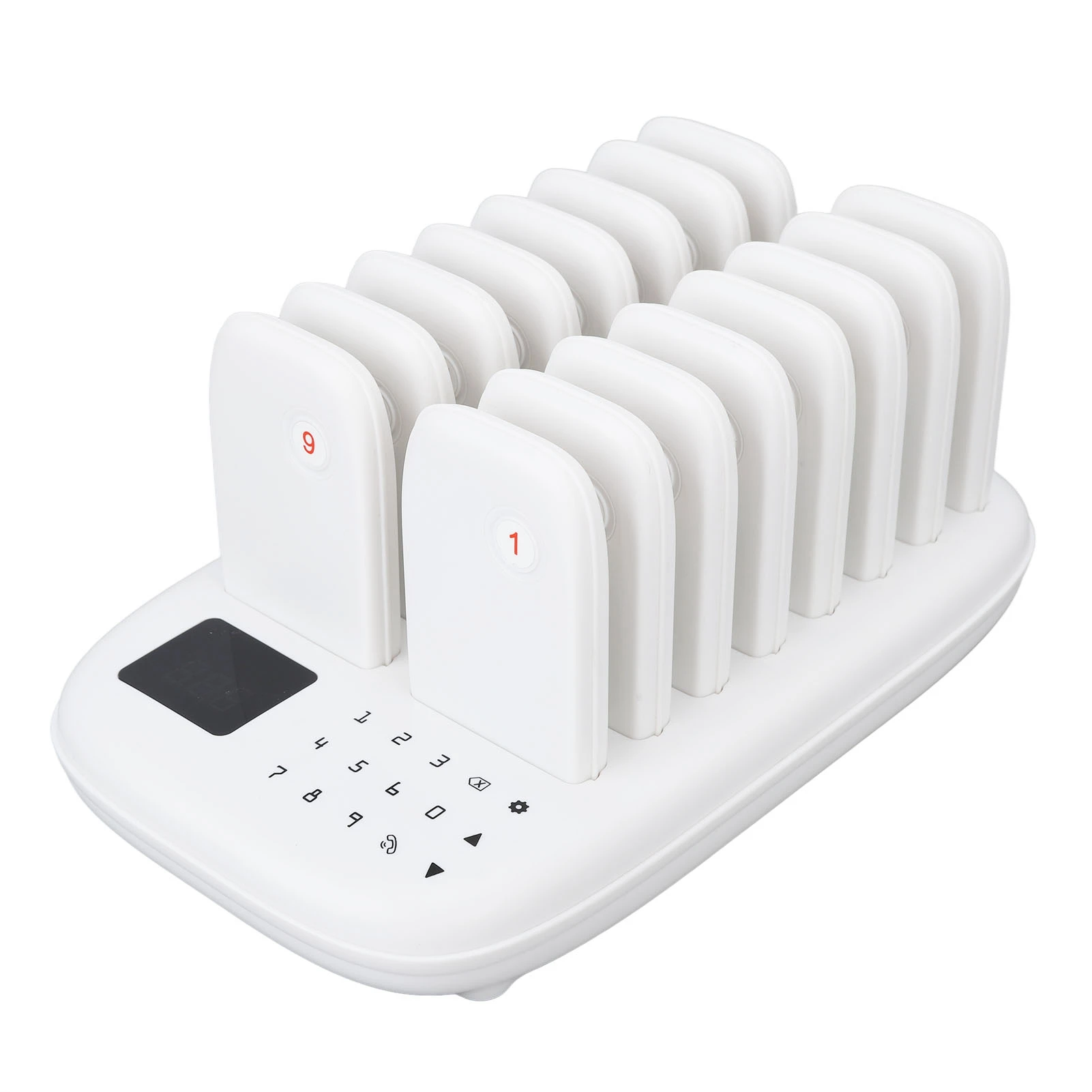 HL-668 Restaurant Pager Wireless Calling System 16 Pagers for Restaurant Coffee Shop Queuing System