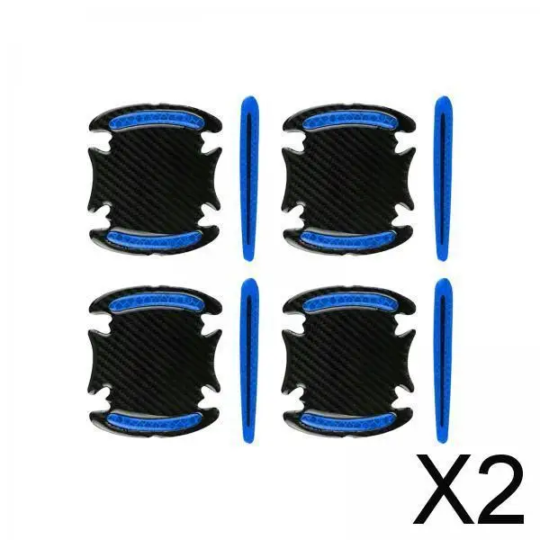 

2-4 шт. в упаковке, 8 шт., универсальный отражатель для защиты от царапин на дверной ручке автомобиля