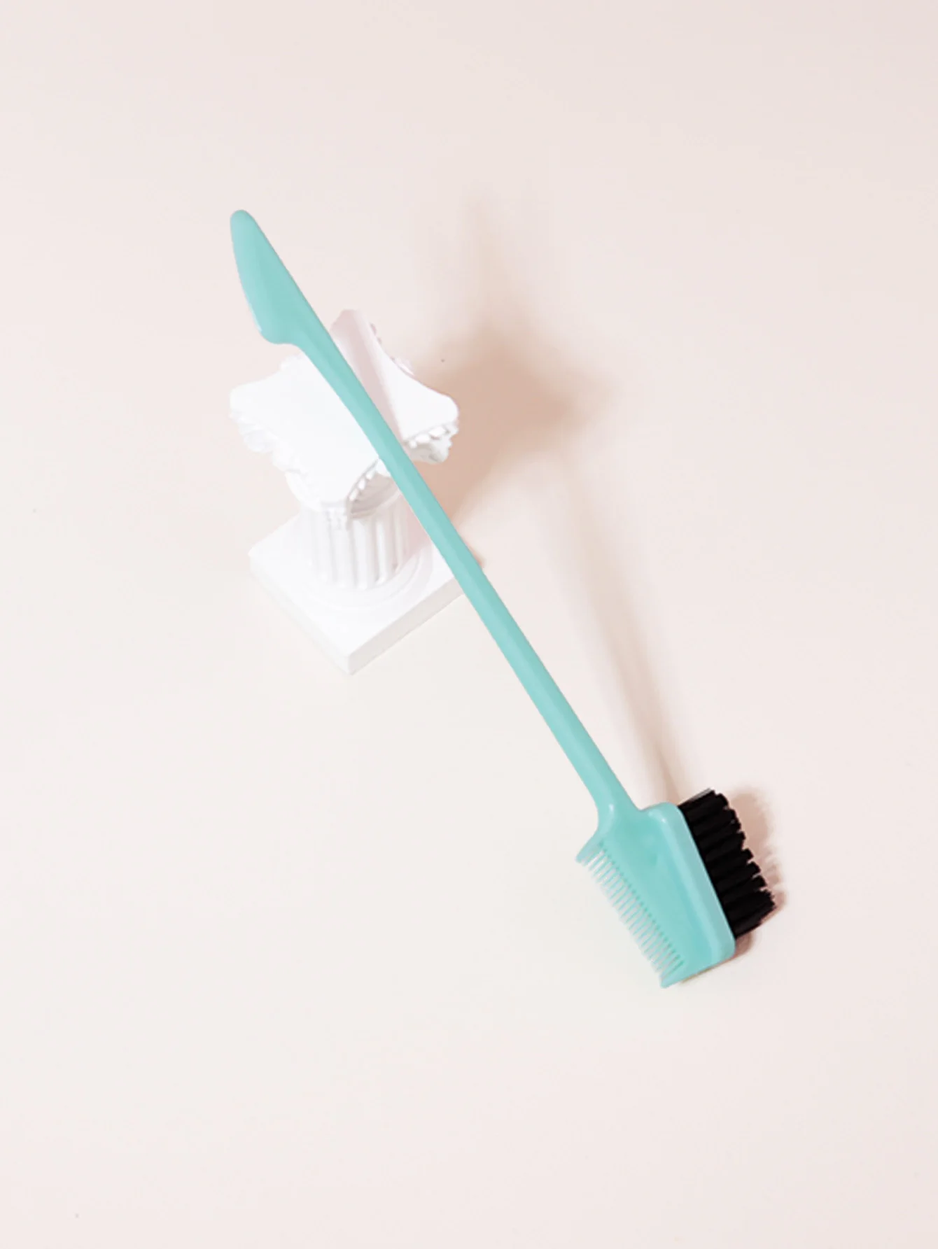 Double sided edge control brush comb, used for hair styling, eyelash and eyebrow edge control brush comb 5