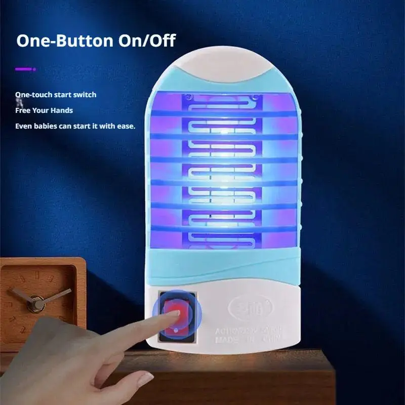 LED 소켓 모기 살충 램프 미국 플러그 전기 모기 파리 벌레 곤충 트랩 킬러 야간 조명 여름 모기등