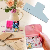 5/7/9 Inches Acrylic Wallet Ruler Template DIY Handcraft Ruler Wallets Making Tool Gift For Handcrafting Enthusiasts Hand Craft 1