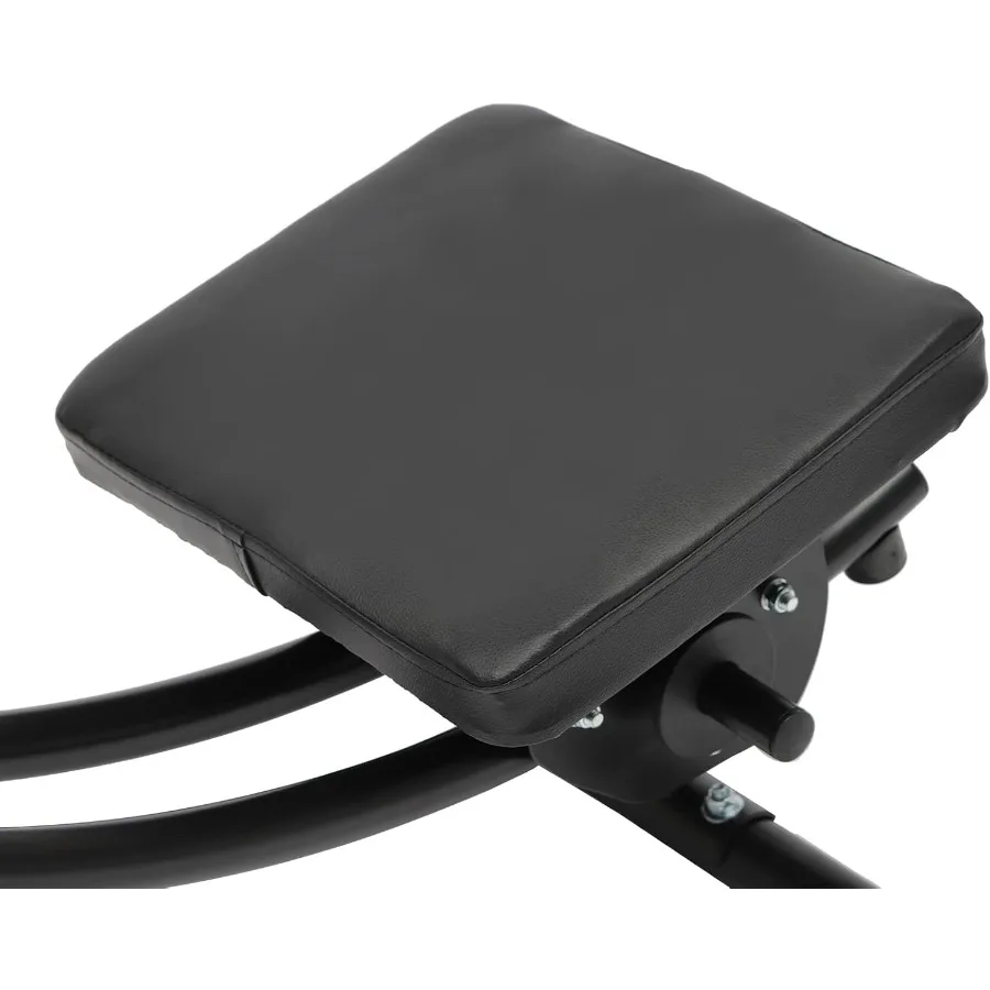 Ab Machine Ab Trainer Abdominal Workout Machine Waist Cruncher Core Toner Shaper with LED Monitor Ab Swing Height Adjustable Abd