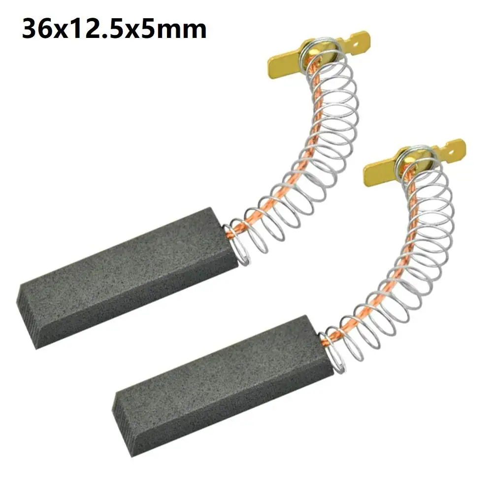 2Pcs Motor Carbon Brushes For BOSCH WAA24160GB/01 WFX148SGB WAA24160GB/04 Carbon Brushes For SIEMENS WASHING MACHINE 36x12.5x5mm