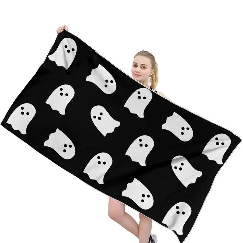 Asciugamano In Microfibra Zombie Mano Scura: 80x130 Cm, Veloce Asciugatura, Morbido, Per Spiaggia, Bagno E Viaggio, Stampa Horror