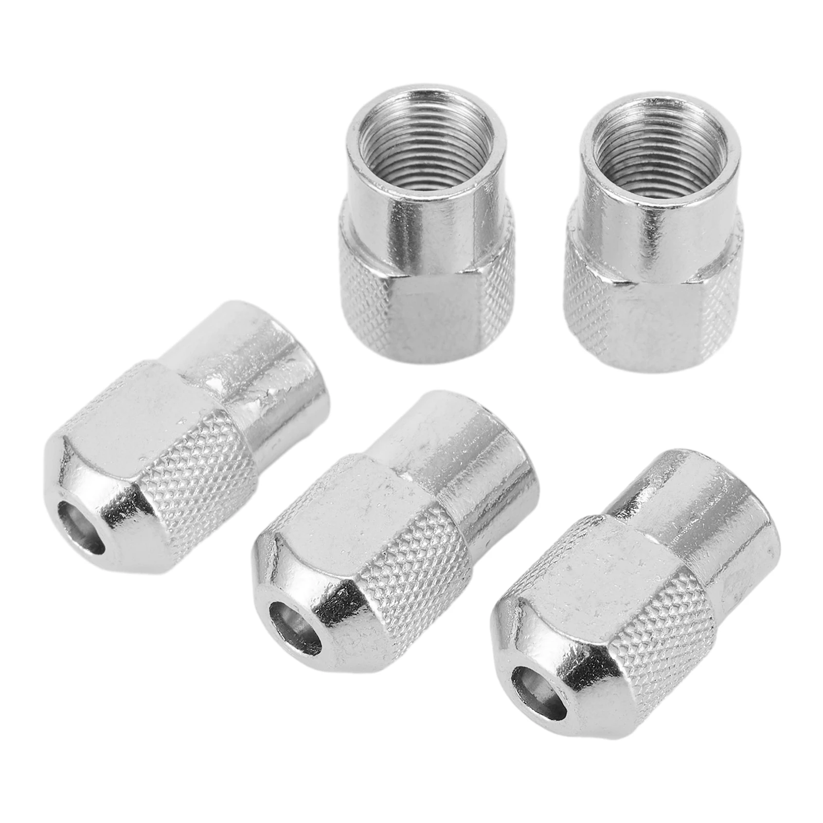 5PCS Chuck Nut Mill Shaft Screw Cap Nut For Electric Grinder M8*0.75mm Electric Mill Grinder Most Rotary Tools Accessories 5 pcs drill chuck nut m8 0 75mm zinc alloy screw bolt grinding head holder for rotary tools electric grinder accessories