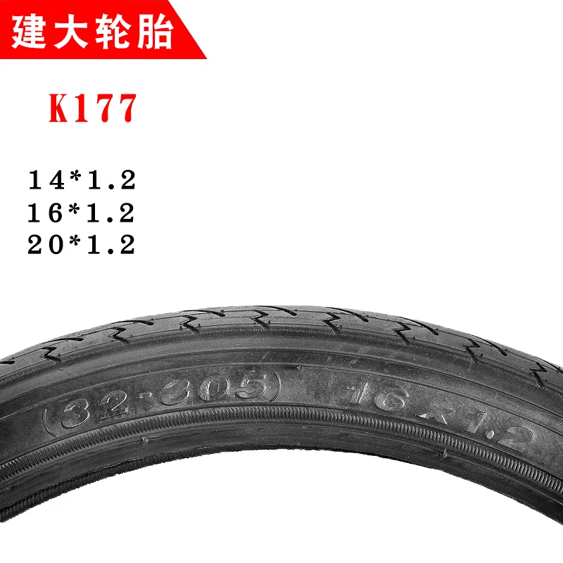 KENDA-Mountain BMX Road Bike Tires, Bicycle Parts, Tyre14X1.2, 16*1.2, K177, 20 in