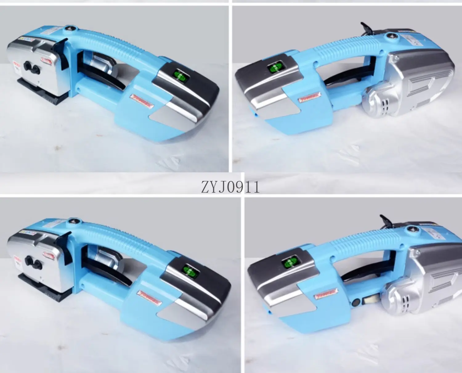 Portable electric baler strapping belt tightening integrated automatic V2 handheld charging buckle-free tensioner