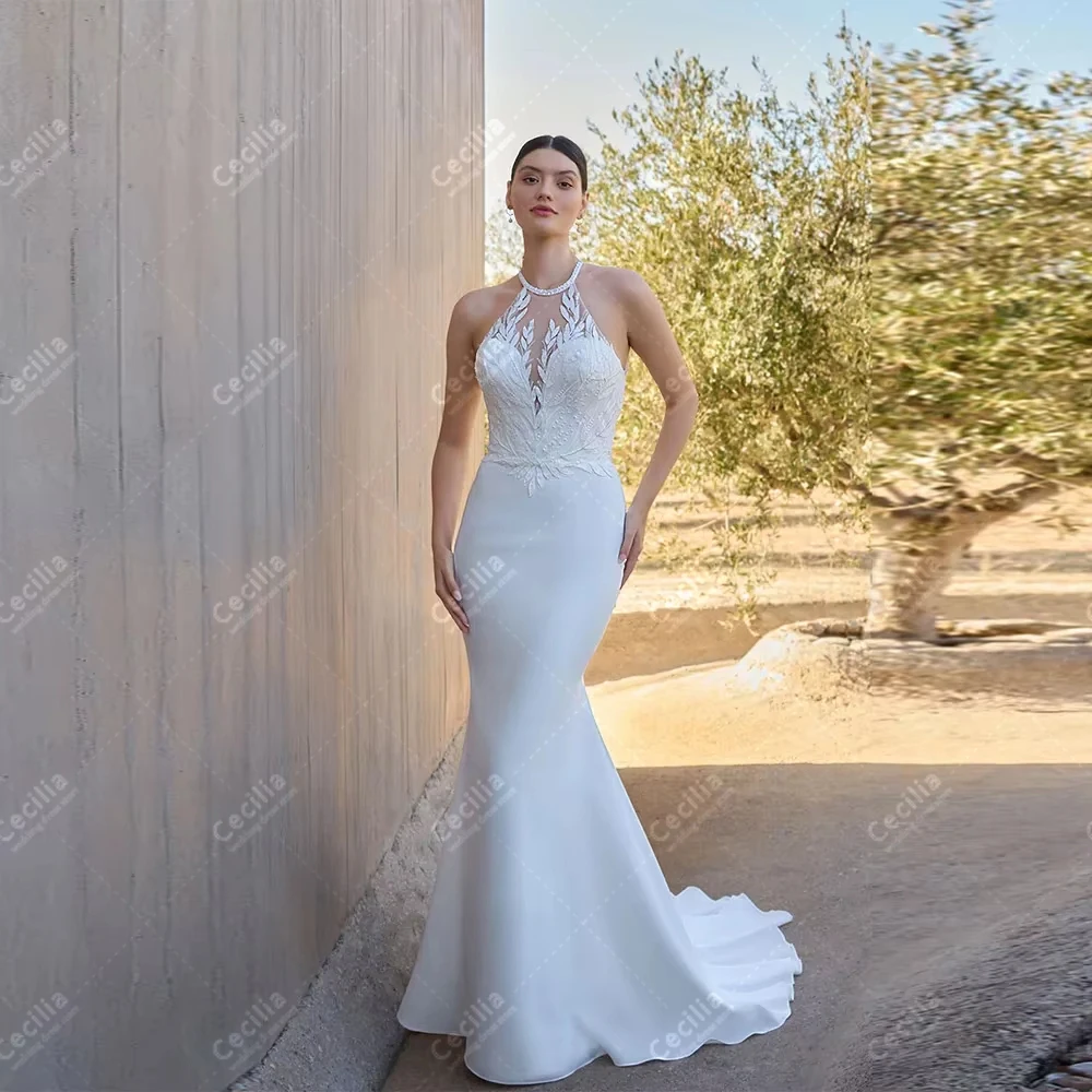 tiered a line dress Fairy Flower Lace Tiered A-line Wedding Dress Light Ivory