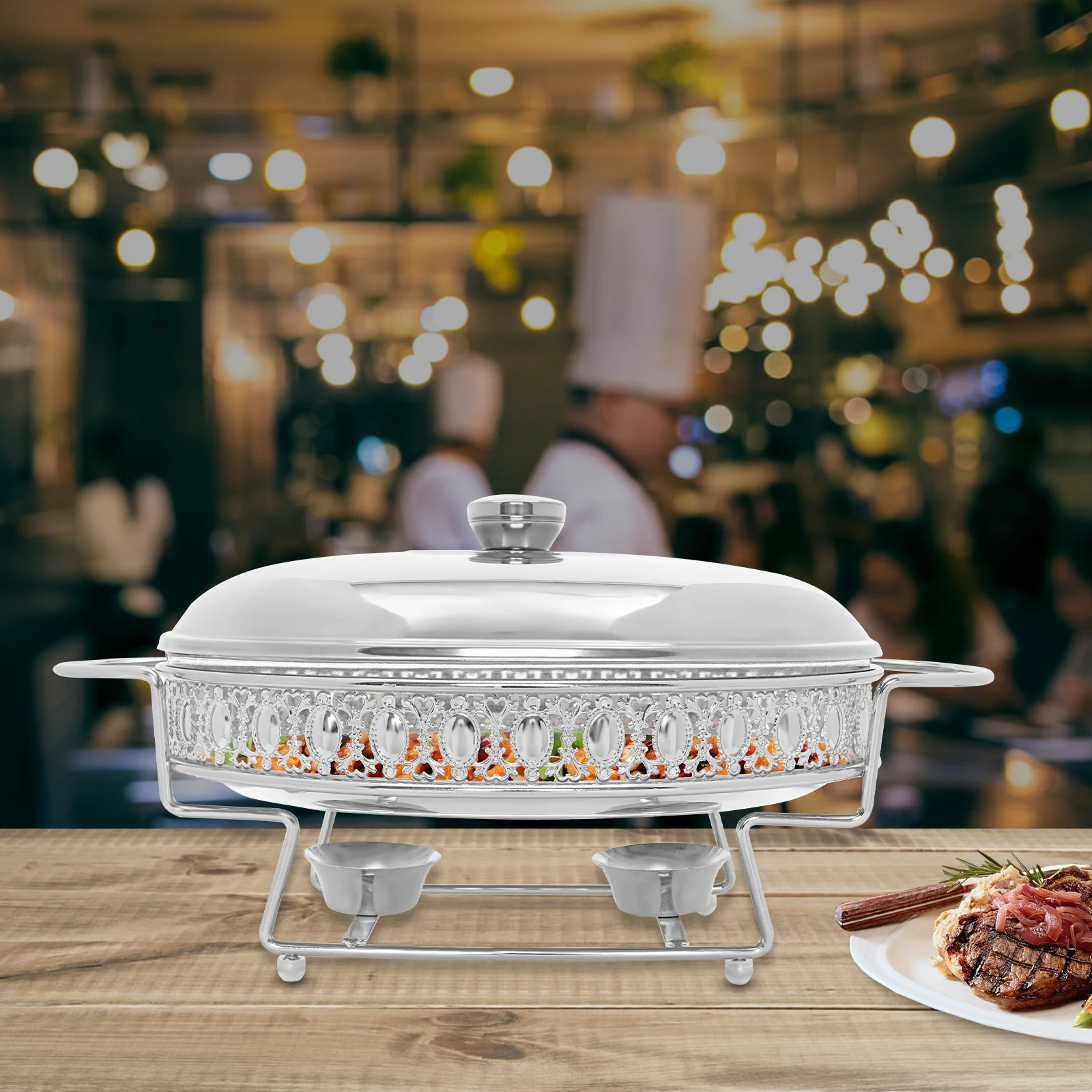 Gold/Silver Chafing Dish Set 1