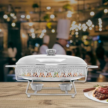 Gold/Silver Chafing Dish Set 1