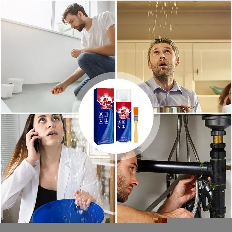 Wall Repair Cream Waterproofing Invisible Leak Repair Multipurpose Ceramic Agent Anti-leaking Sealant Spray Floor