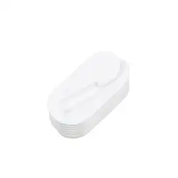 Braided Cable Organizer for Cables - OCD Specialized Design (White)