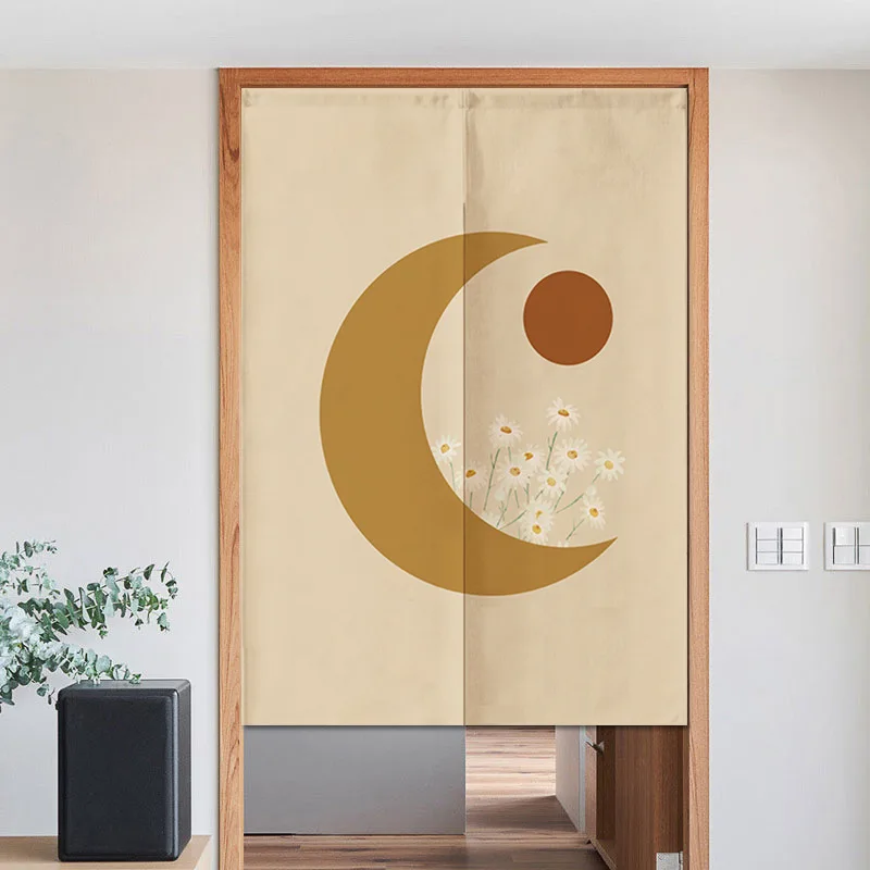 

Nordic Curtain Partition Curtain Toilet Fabric Curtain Living Room Kitchen Curtain Small Short Curtain Personality Into The Home