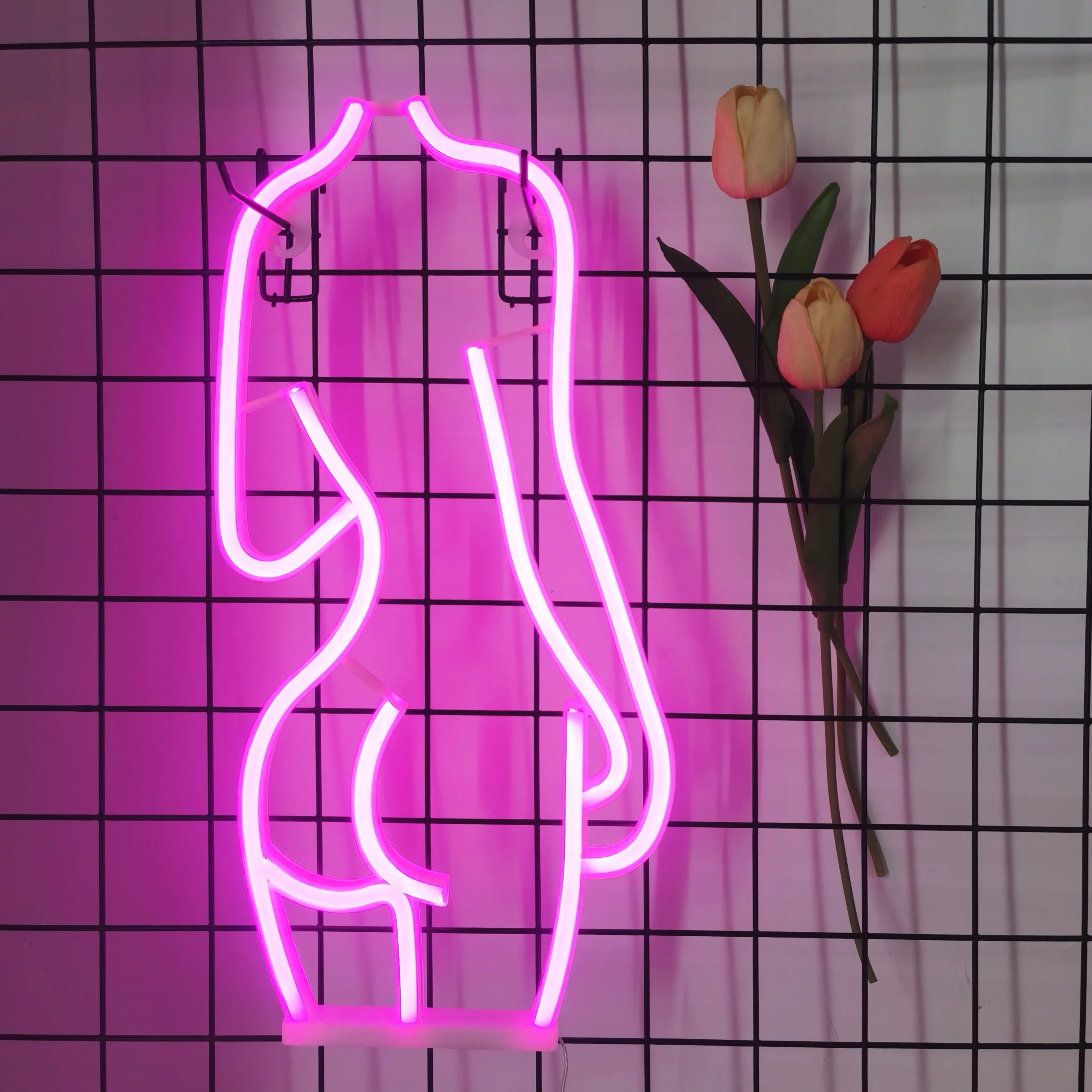 1pc, romantic neon lights,battery/USB power supply,girl's room wedding decoration,birthday,Valentine's Day,Mother's Day gift 3